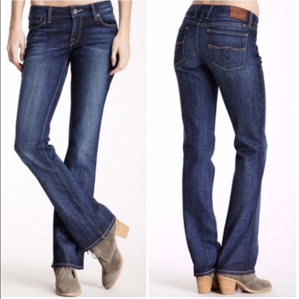 Lucky Brand women’s lola boot cut high rise jeans